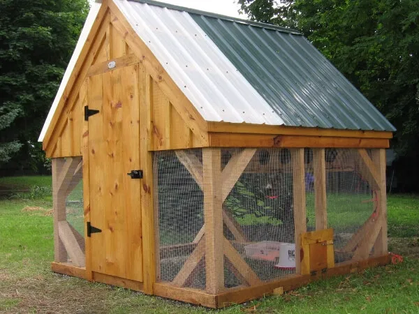 Jamaica Cottage Shop 8x8 Chicken Coop